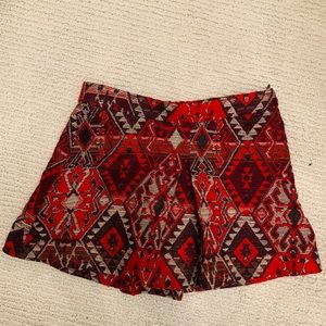 Zara Bottoms - red and white girl skirt Zara Bottoms - red and white girl skirt